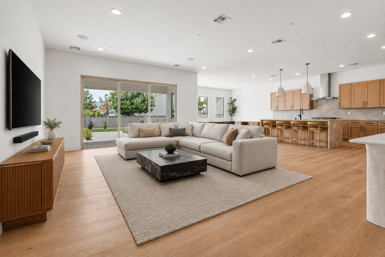 Living Area of Redwood Creek